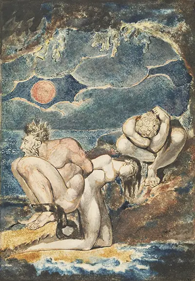 Frontispiece to Visions of the Daughters of Albion William Blake